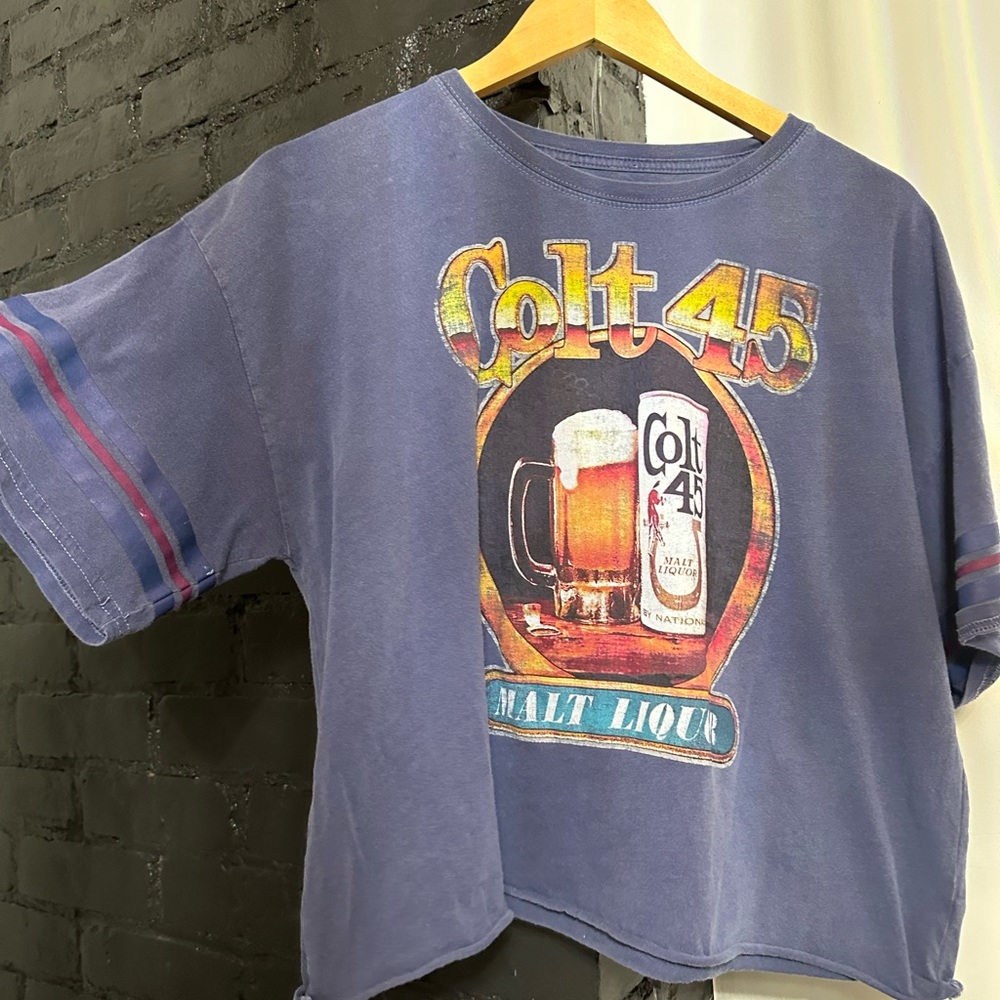 Buckle Fashion Beer Brand T-shirt